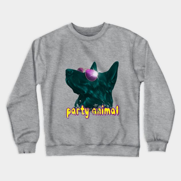 Party Animal Crewneck Sweatshirt by Danion